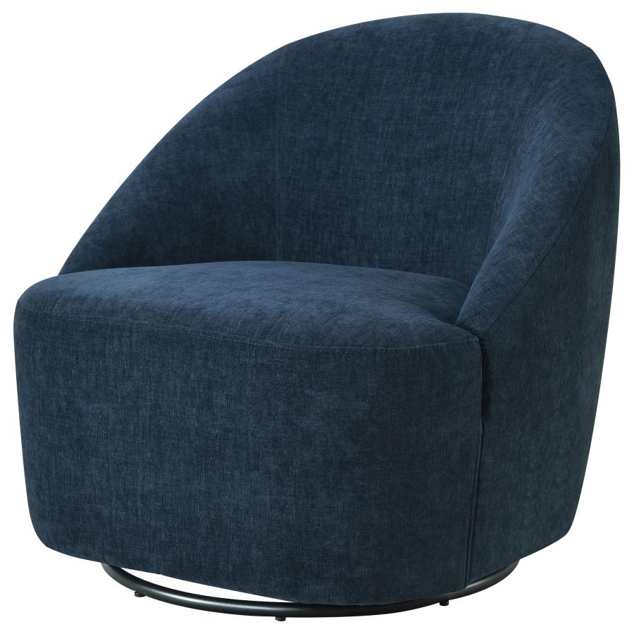 Leon Navy Accent Chair by Coaster at Eve Furniture