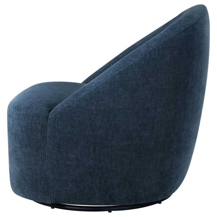 Leon Navy Accent Chair by Coaster at Eve Furniture