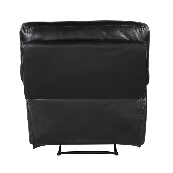 Maverick Black Reclining Chair by Homelegance at Eve Furniture