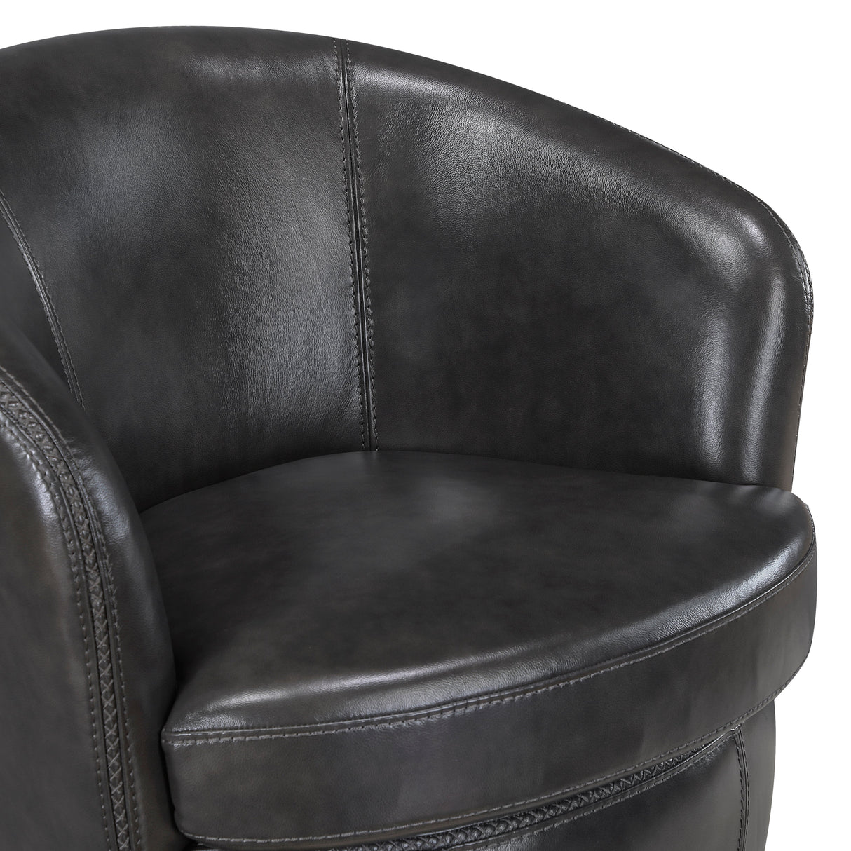 Tanner Smoky Gray Swivel Chair