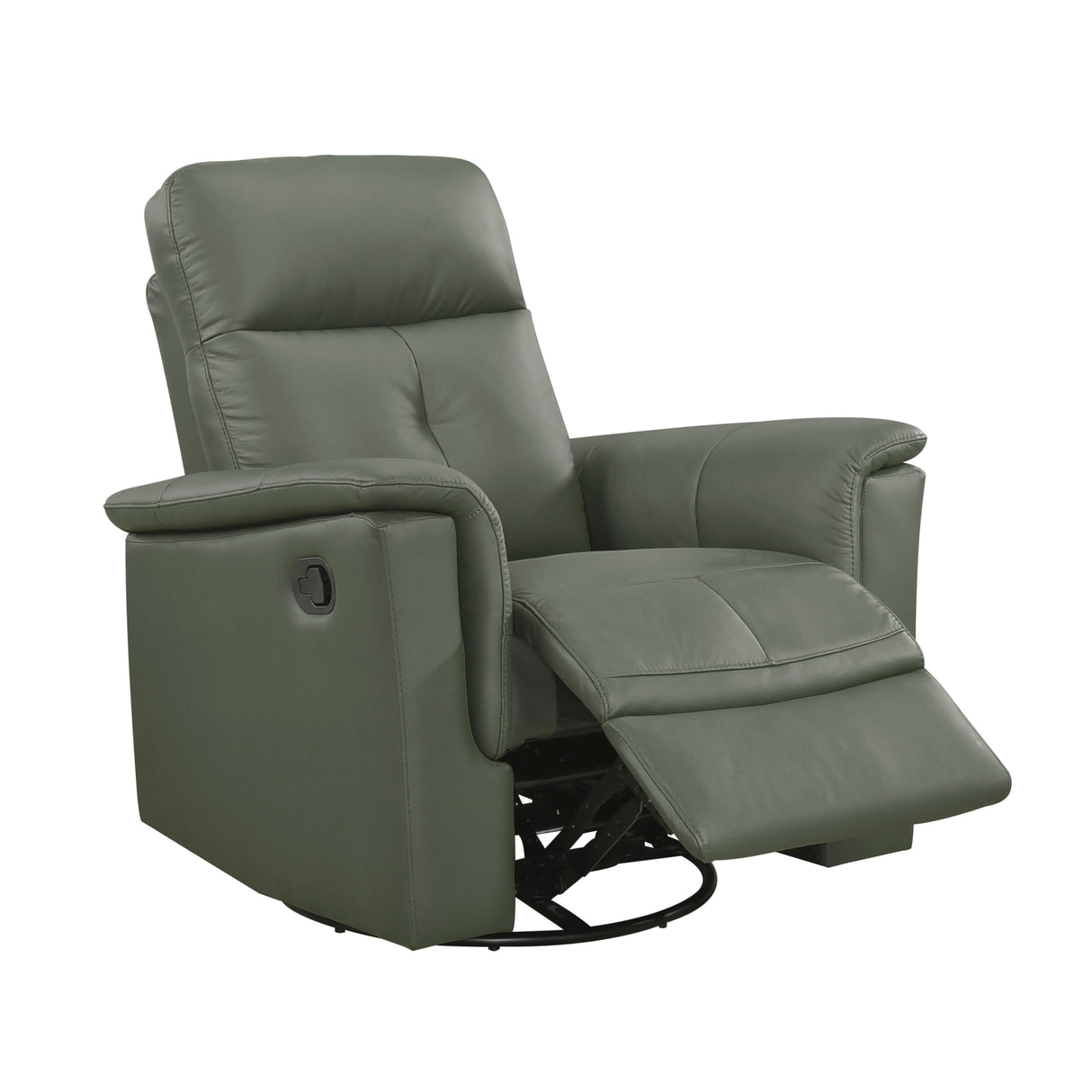 Bristow Green Swivel Glider Reclining Chair
