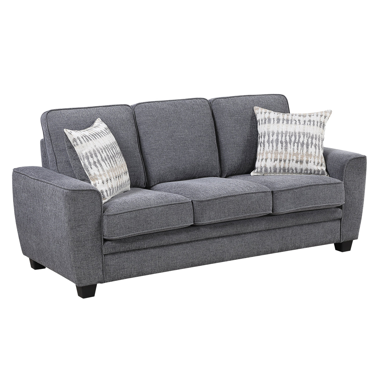 Zander Dark Gray Sofa by Homelegance at Eve Furniture
