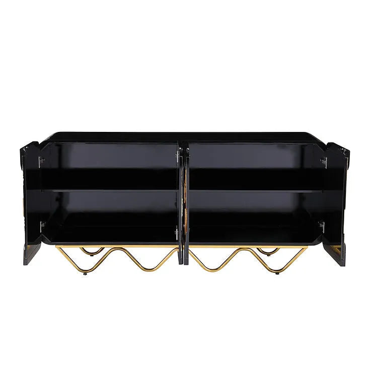 Adora Black Console Table by New Era Innovations at Eve Furniture