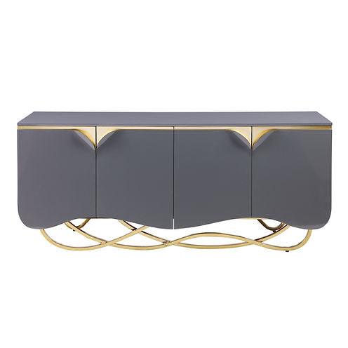 Brivo Grey Console Table by New Era Innovations at Eve Furniture
