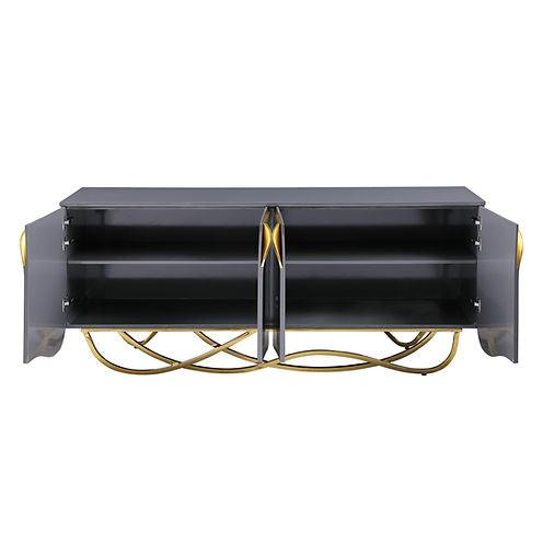 Brivo Grey Console Table by New Era Innovations at Eve Furniture