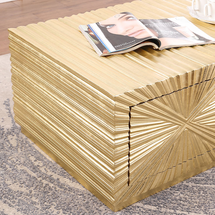 Helios Gold Coffee Table by New Era Innovations at Eve Furniture