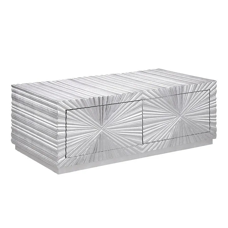 Selene Silver Coffee Table by New Era Innovations at Eve Furniture