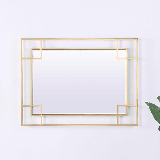 Paros Gold Mirror by New Era Innovations at Eve Furniture
