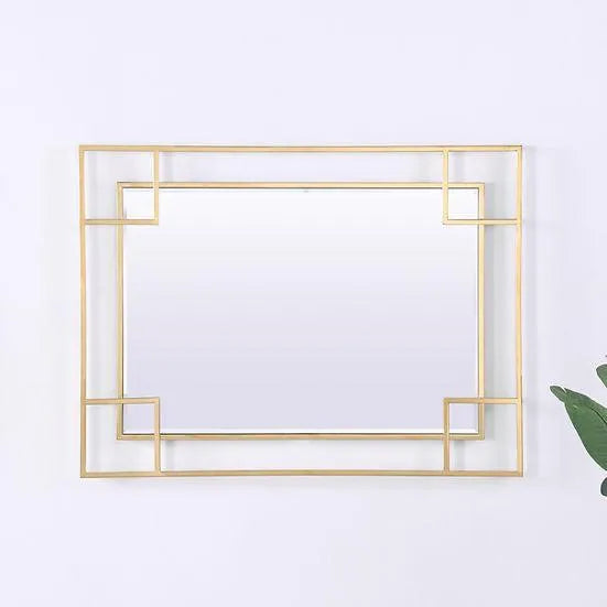 Paros Gold Mirror by New Era Innovations at Eve Furniture