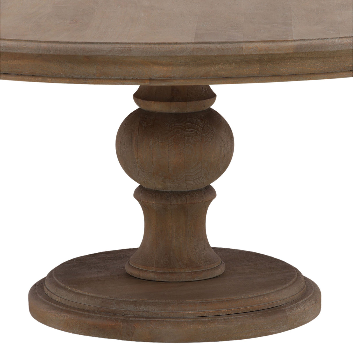 Arturo Dining Table, Light Warm Wash by Dovetail at Eve Furniture