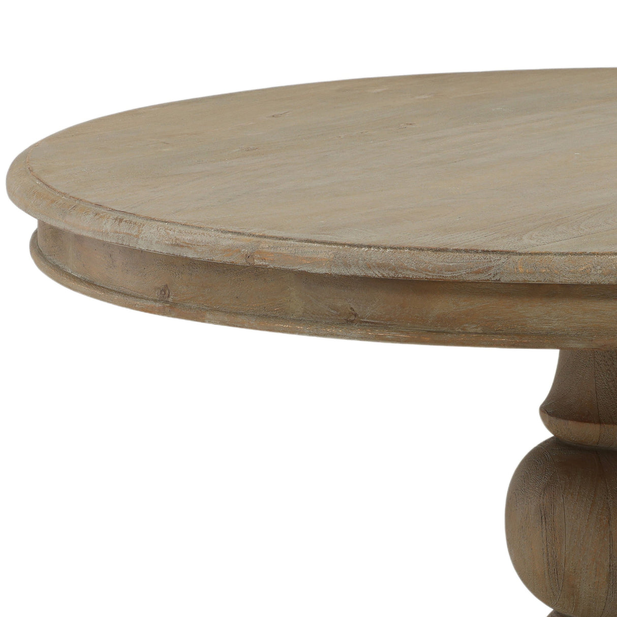 Arturo Dining Table, Light Warm Wash by Dovetail at Eve Furniture