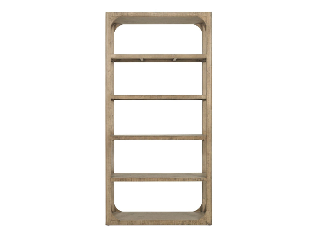Abbott Brown Bookshelf by Moe's Home at Eve Furniture