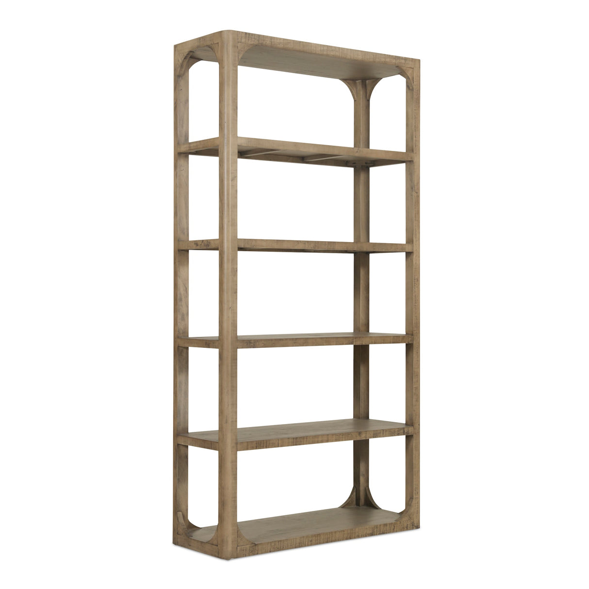 Abbott Brown Bookshelf by Moe's Home at Eve Furniture