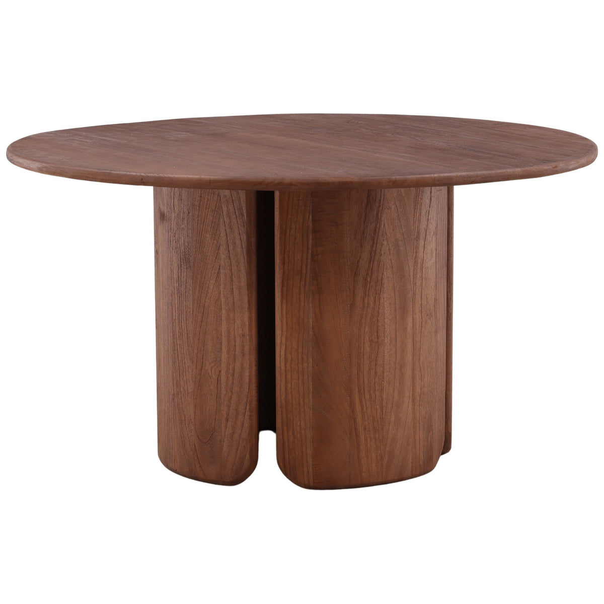 Abelard Dining Table, Brown by Dovetail at Eve Furniture
