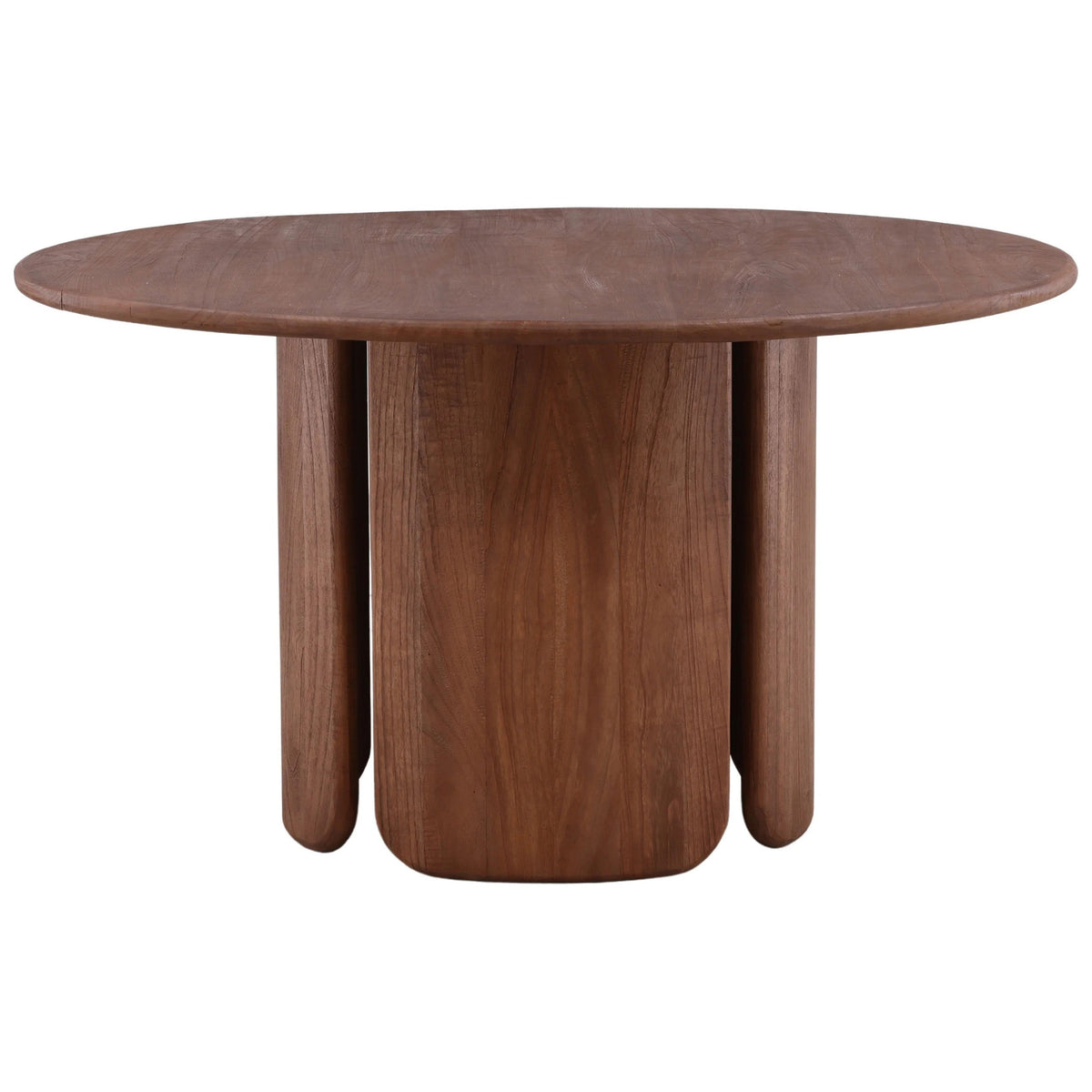 Abelard Dining Table, Brown by Dovetail at Eve Furniture