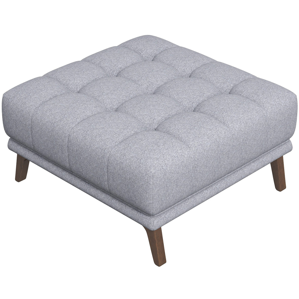 Addison Square Upholstered Ottoman by Ashcroft Imports at Eve Furniture