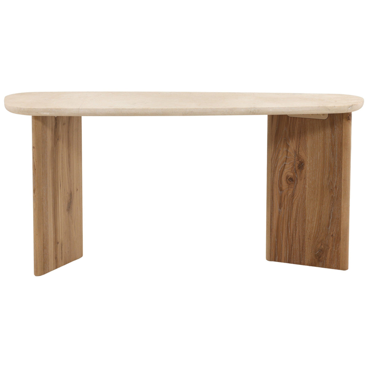 Aelwyn Console Table, Cream by Dovetail at Eve Furniture