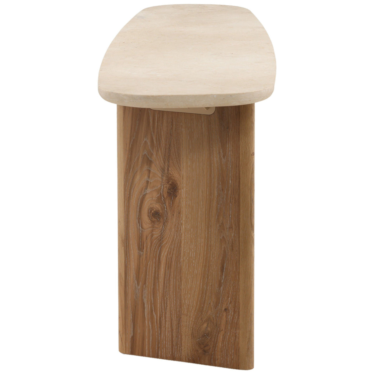 Aelwyn Console Table, Cream by Dovetail at Eve Furniture