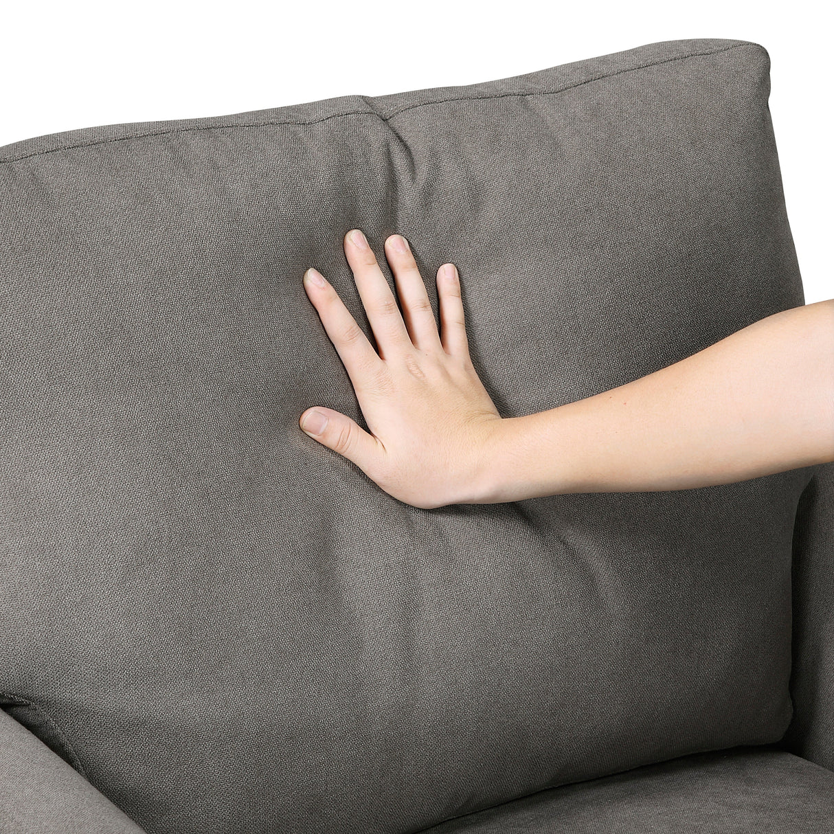 Aliana Chocolate Loveseat by Homelegance at Eve Furniture