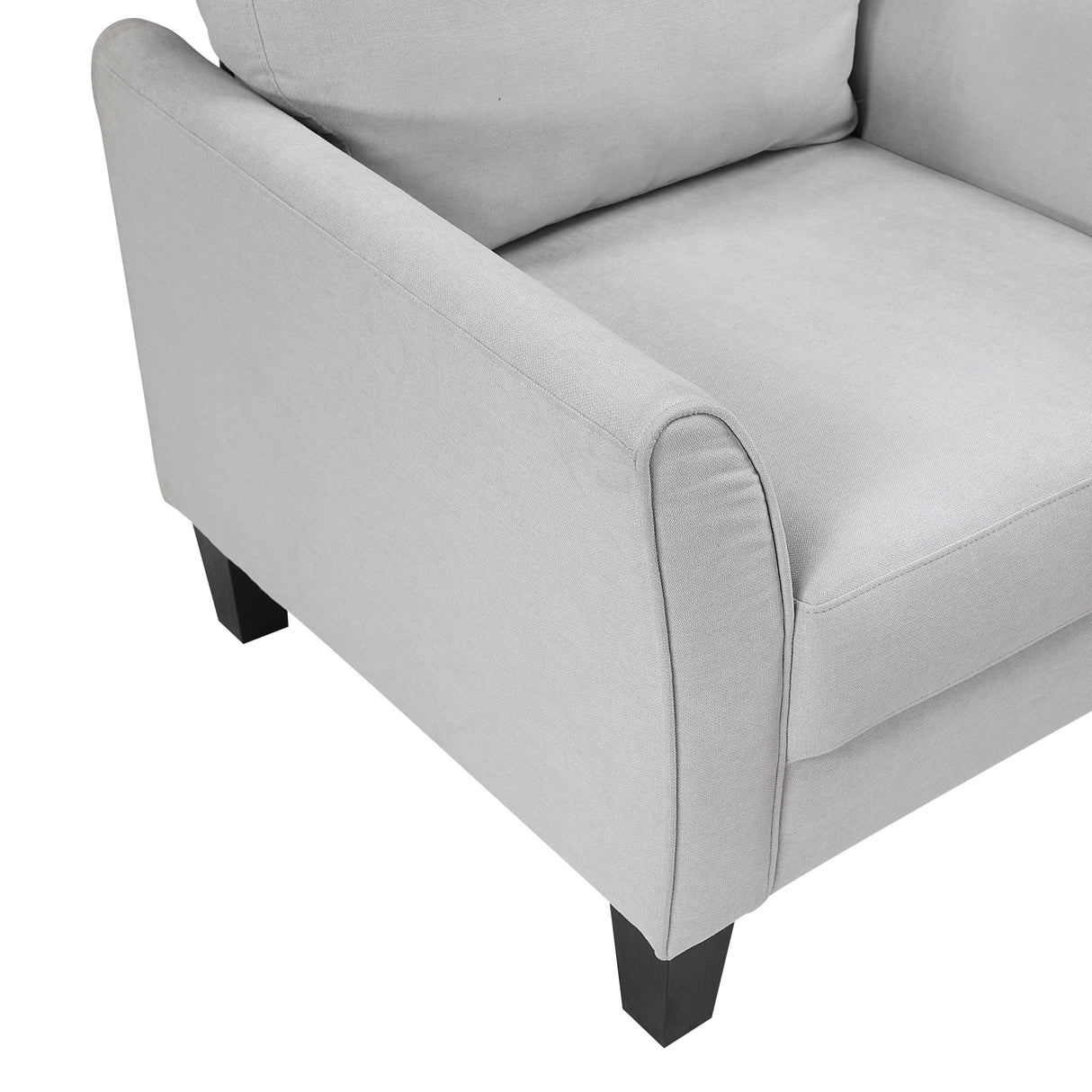 Aliana Gray Loveseat by Homelegance at Eve Furniture