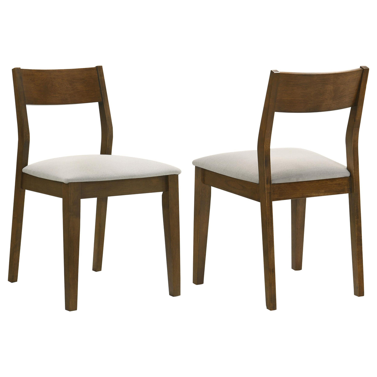 Almonte Dark Brown Dining Chair, Set of 2 by Coaster at Eve Furniture
