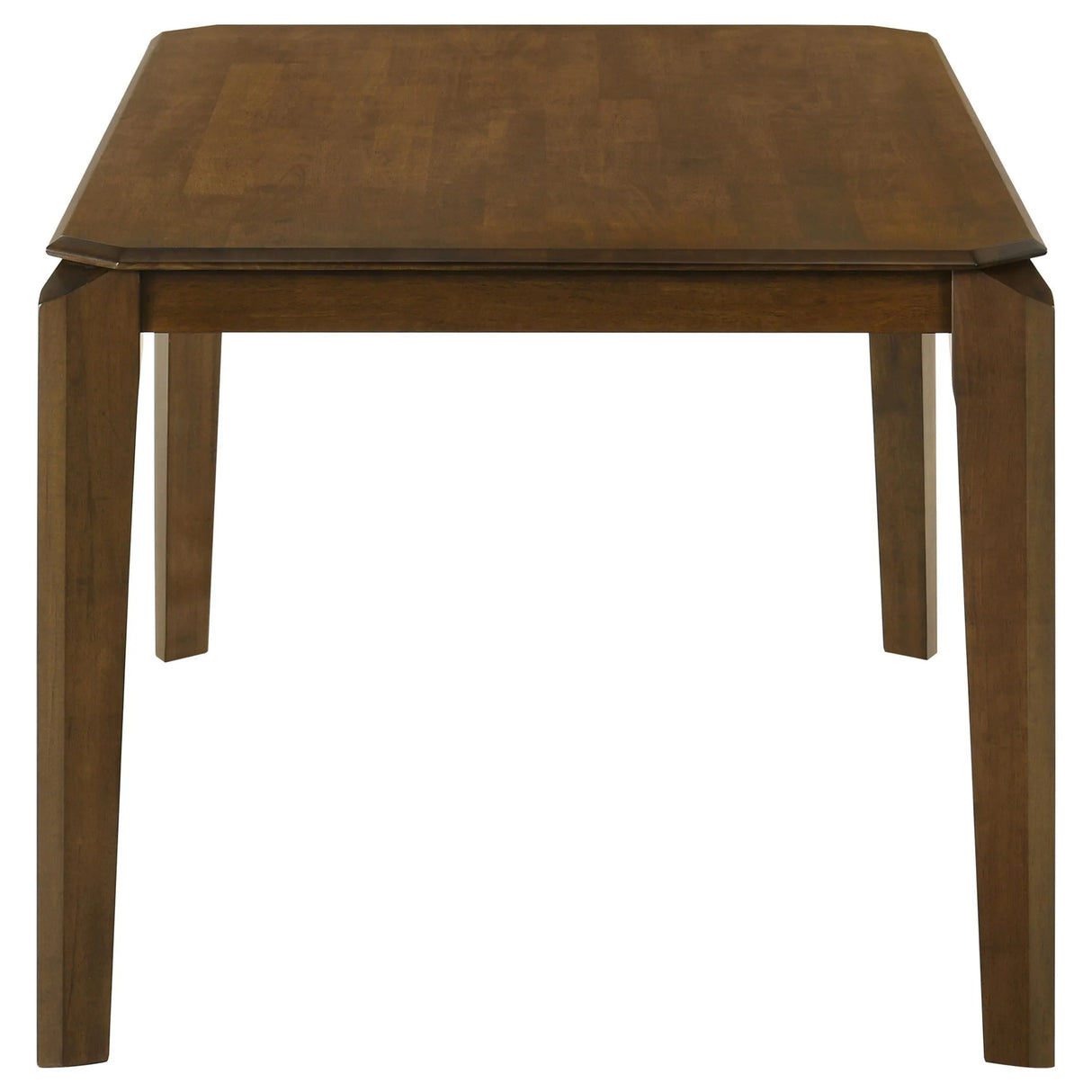 Almonte Dark Brown Rectangular Wood Dining Table by Coaster at Eve Furniture