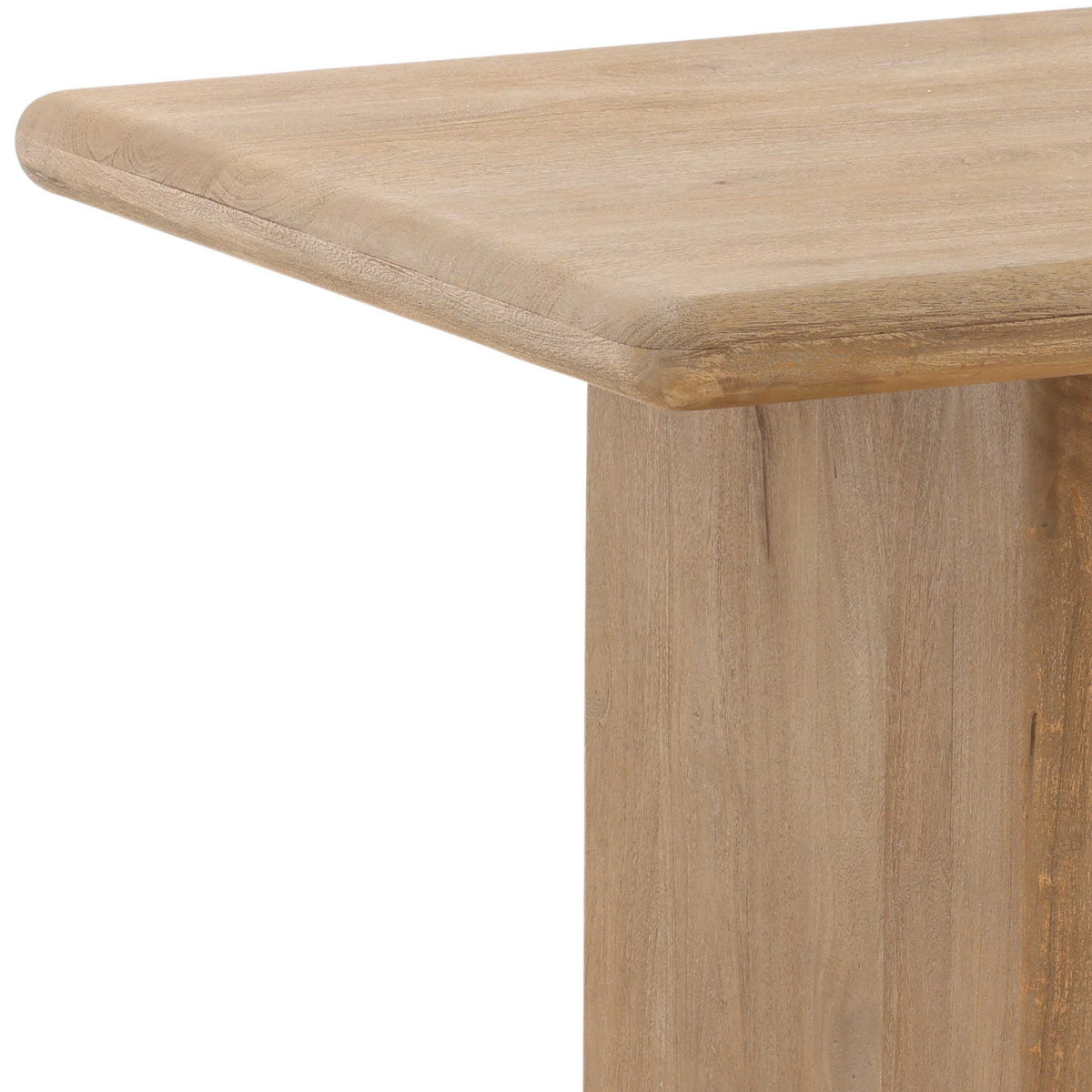 Amalie Dining Table, Natural by Dovetail at Eve Furniture