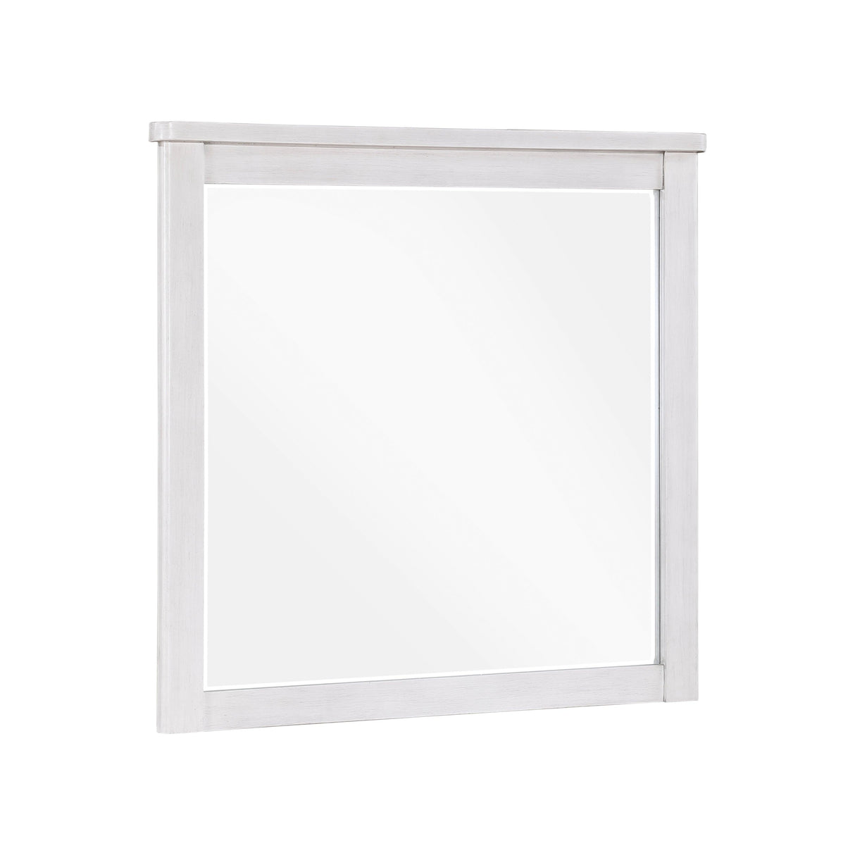 Ambrose Antique White/Gray Mirror by Homelegance at Eve Furniture