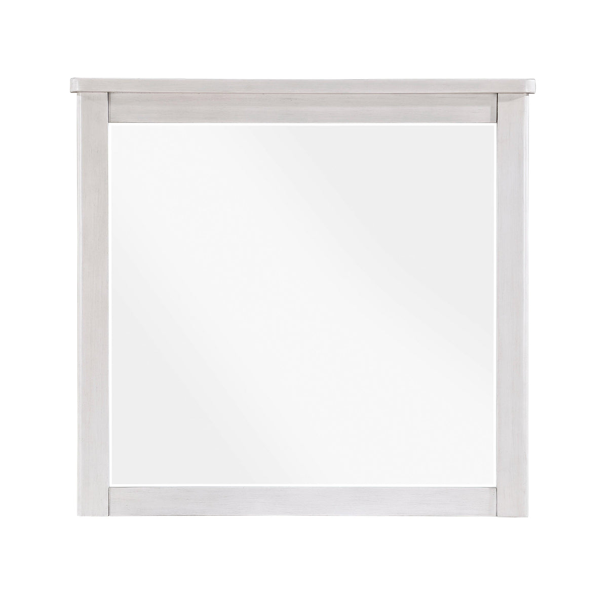 Ambrose Antique White/Gray Mirror by Homelegance at Eve Furniture