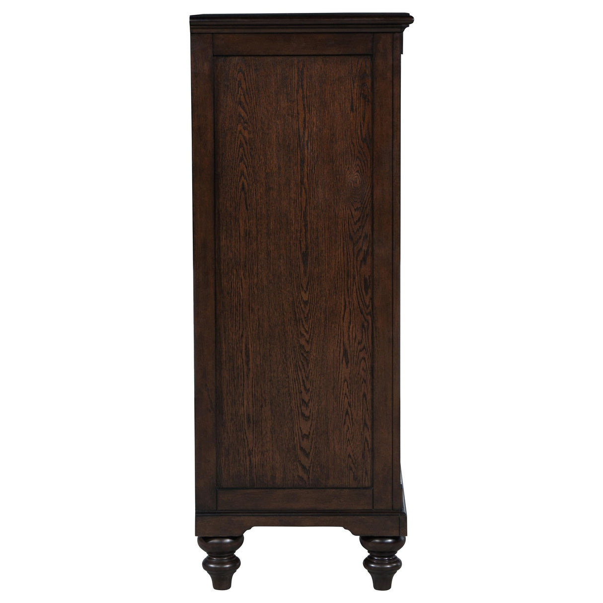 Andover Dark Oak 5-Drawer Chest by Coaster at Eve Furniture