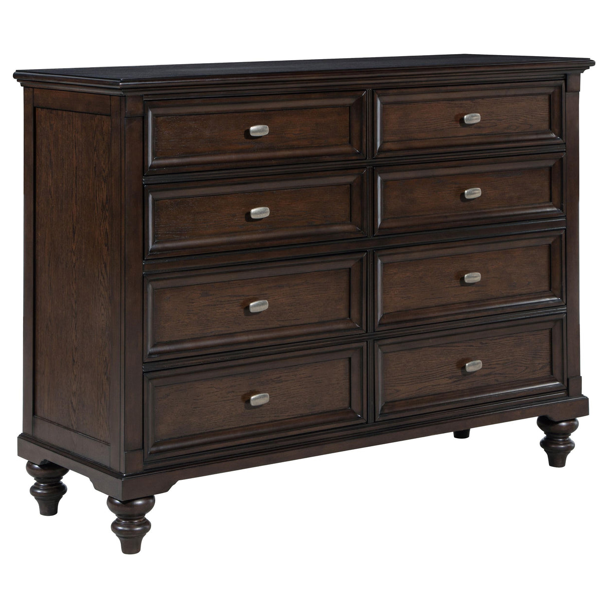 Andover Dark Oak 8-Drawer Dresser by Coaster at Eve Furniture