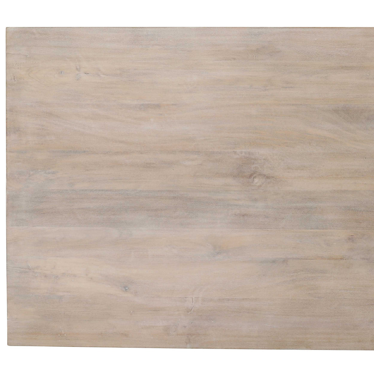 Annette Dining Table, White Wash by Dovetail at Eve Furniture