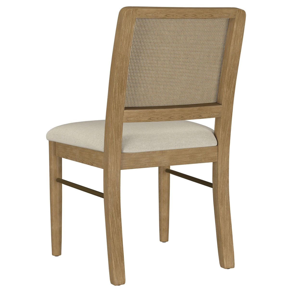 Arini Rattan Cane Dining Side Chair Sand Wash, Set of 2 by Coaster at Eve Furniture