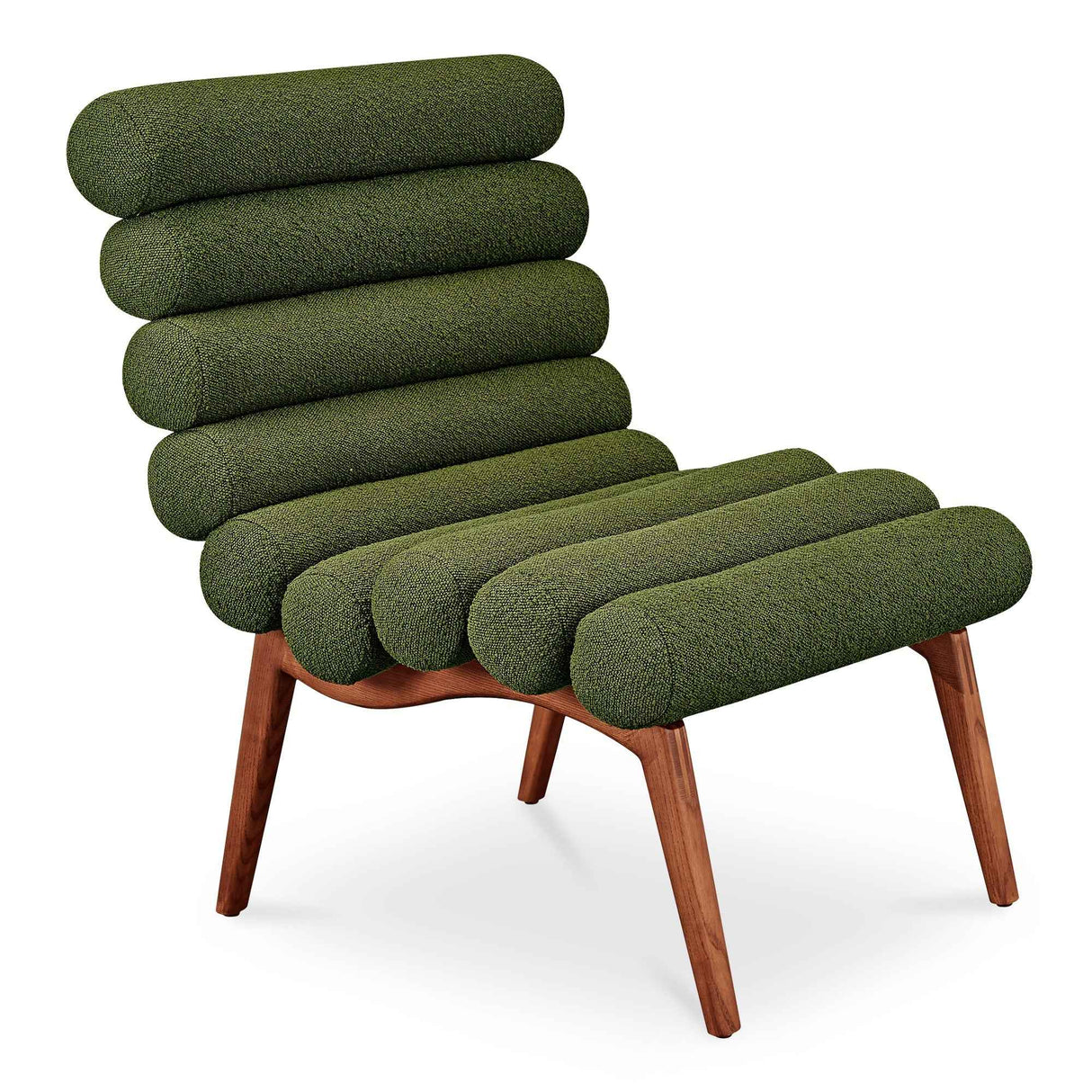 Arlo Dark Green Accent Chair by Moe's Home at Eve Furniture