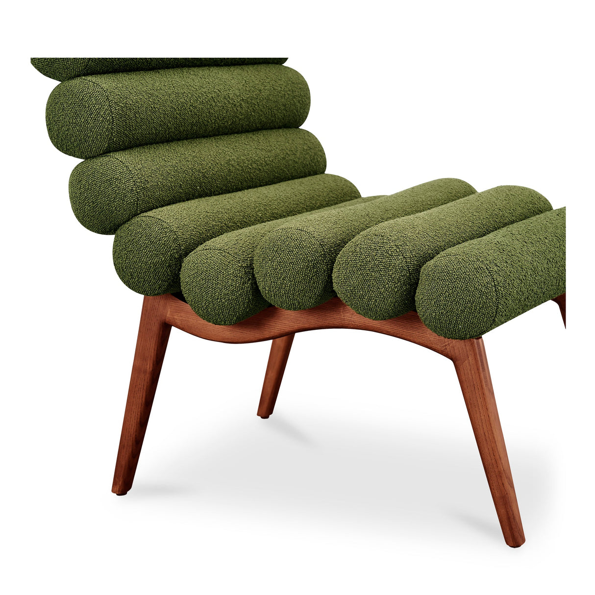 Arlo Dark Green Accent Chair by Moe's Home at Eve Furniture