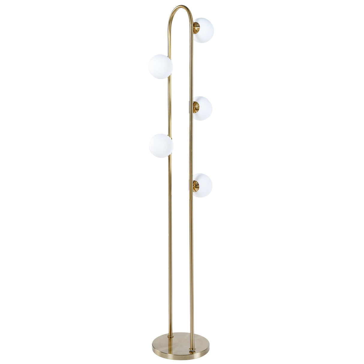 Artema Floor Lamp with WHITE by Ashcroft Imports at Eve Furniture