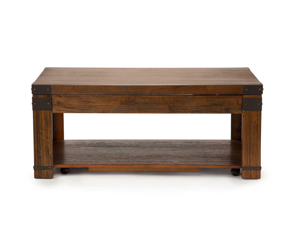 Arusha Lift Top Cocktail Table w/Casters by Steve Silver at Eve Furniture