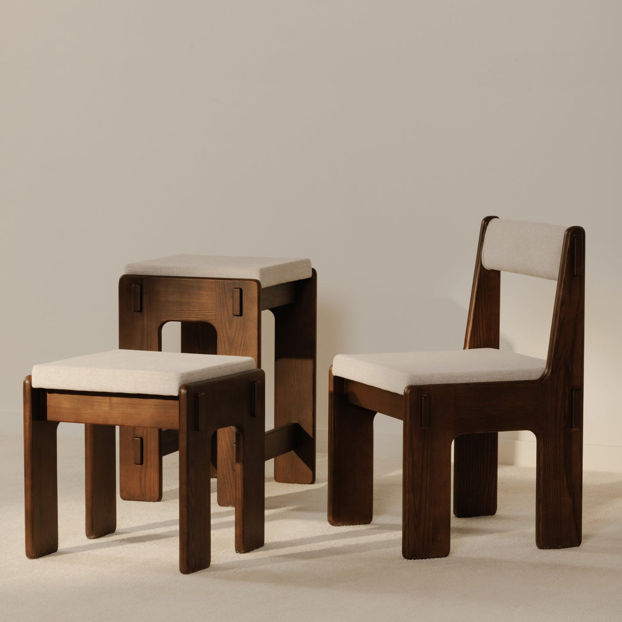 Ashby Brown Counter Stool by Moe's Home at Eve Furniture