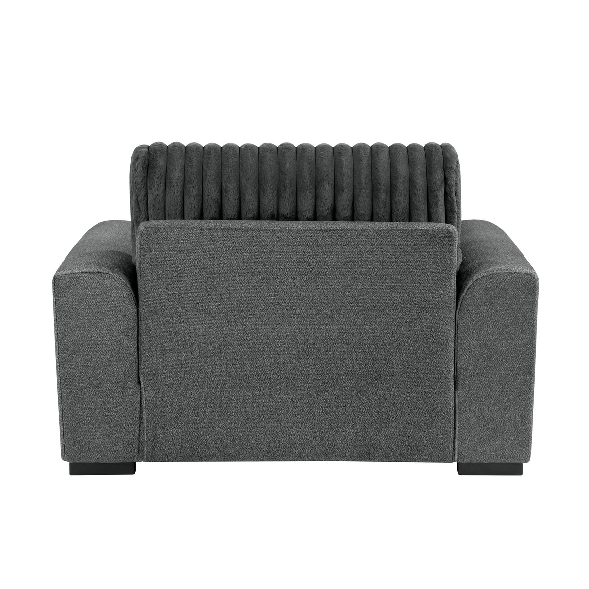 Athena Dark Gray Chair by Homelegance at Eve Furniture