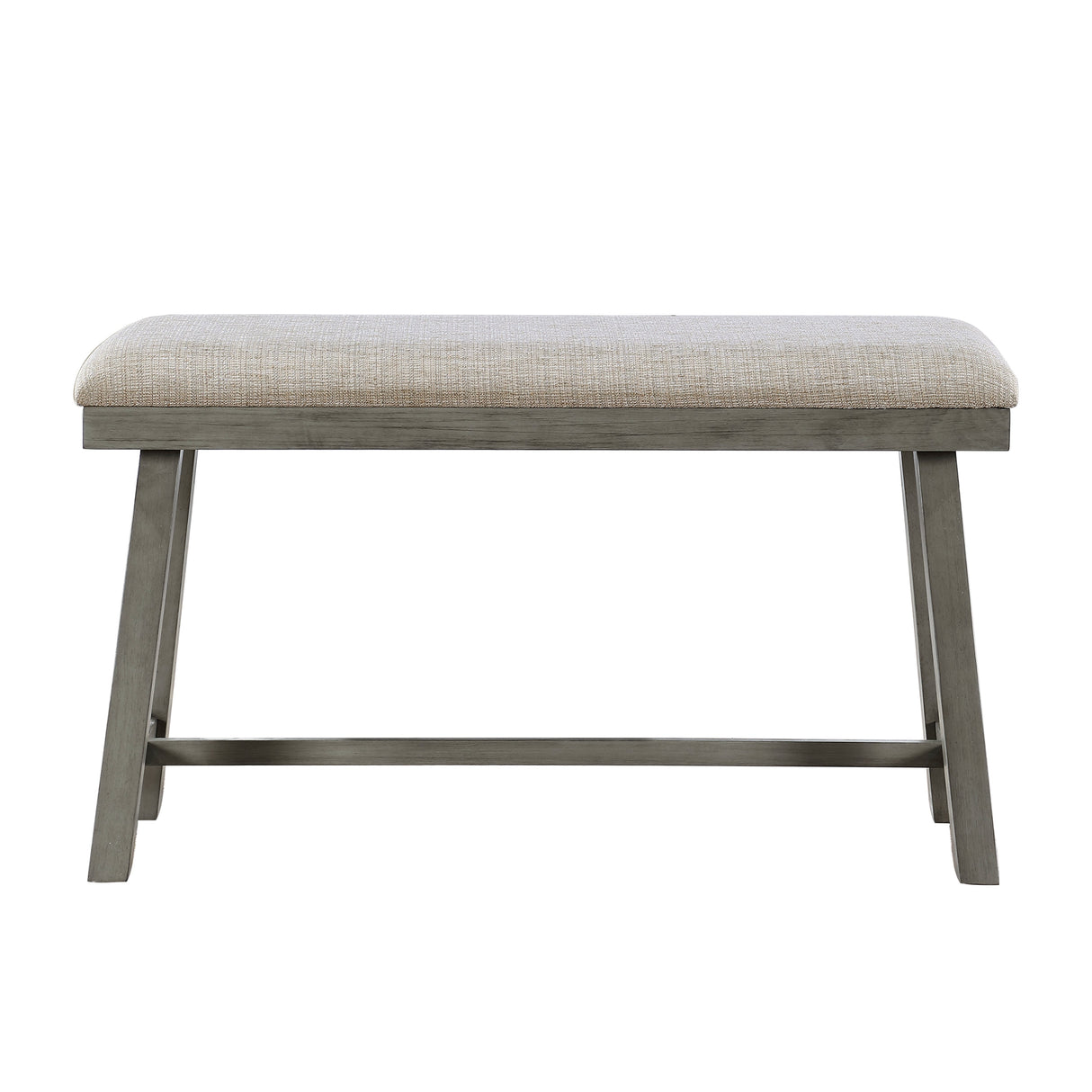 Auburndale Light Gray Counter Height Bench by Homelegance at Eve Furniture