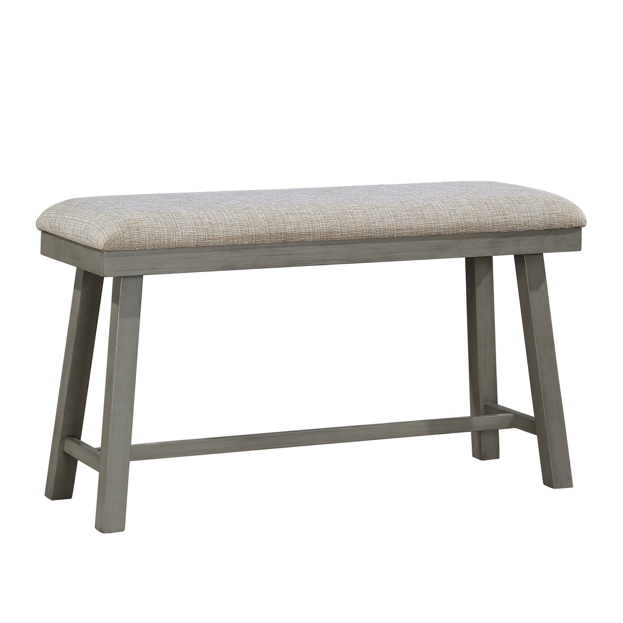 Auburndale Light Gray Counter Height Bench by Homelegance at Eve Furniture