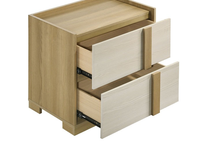 Maya Natural Panel Bedroom Set by New Era Innovations at Eve Furniture