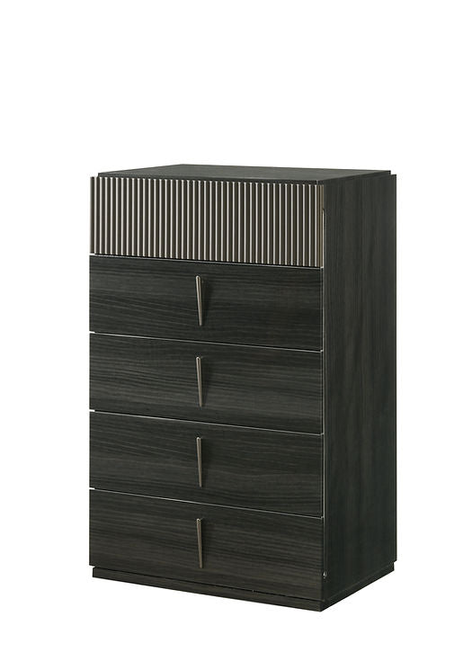 Raven Black Platform Bedroom Set by New Era Innovations at Eve Furniture