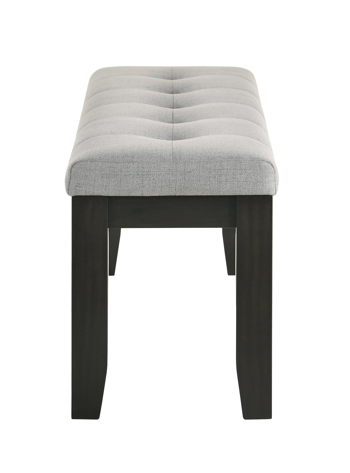 Bardstown Black and Light Gray Dining Bench by Crown Mark at Eve Furniture