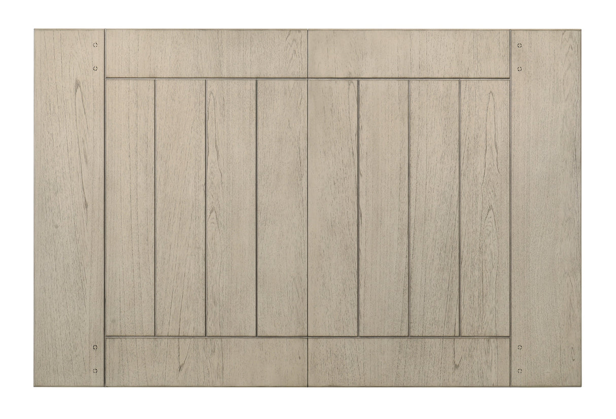 Bardstown Black and Light Gray Extendable Dining Set by Crown Mark at Eve Furniture