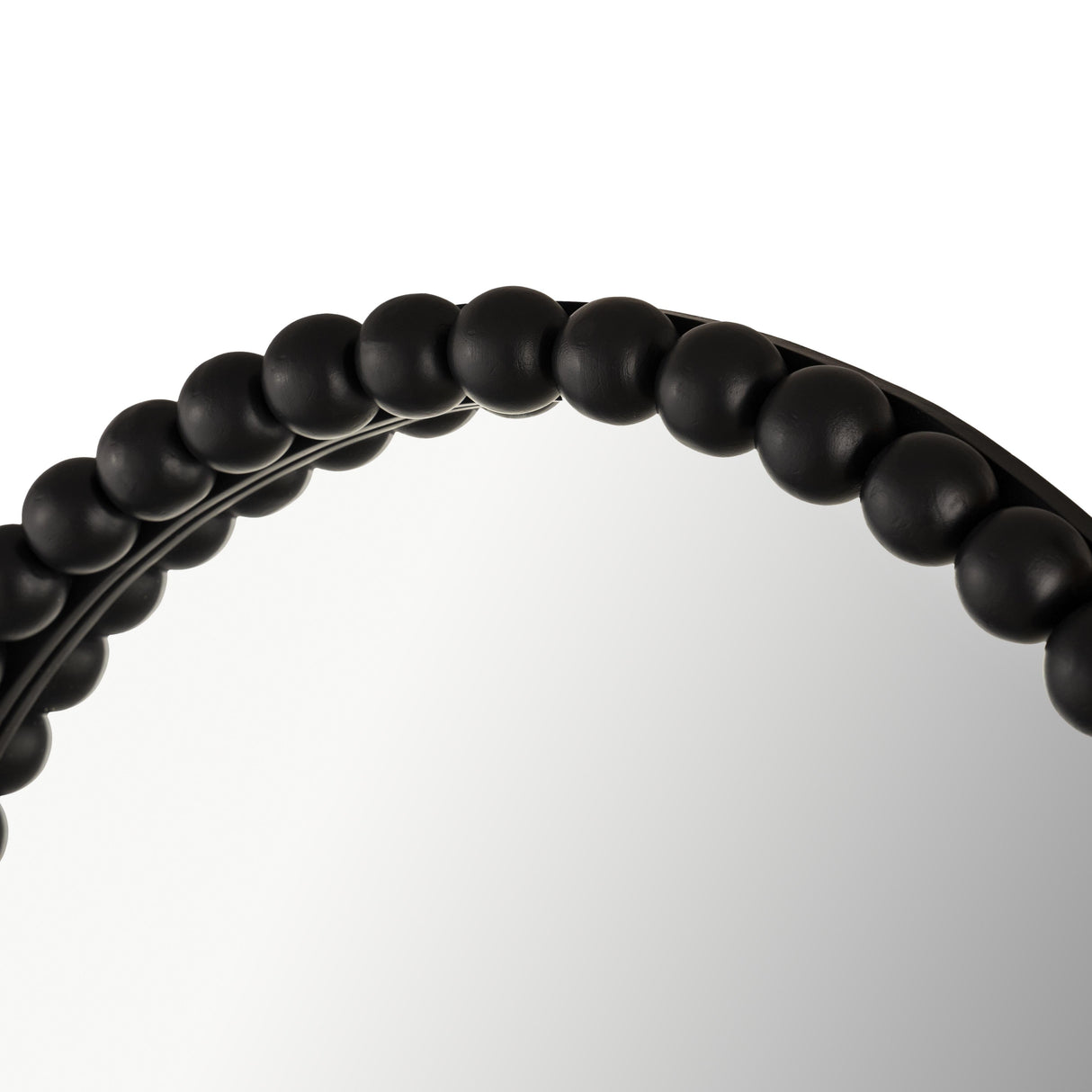 Baria Wooden Round Wall Mirror by TOV Furniture at Eve Furniture