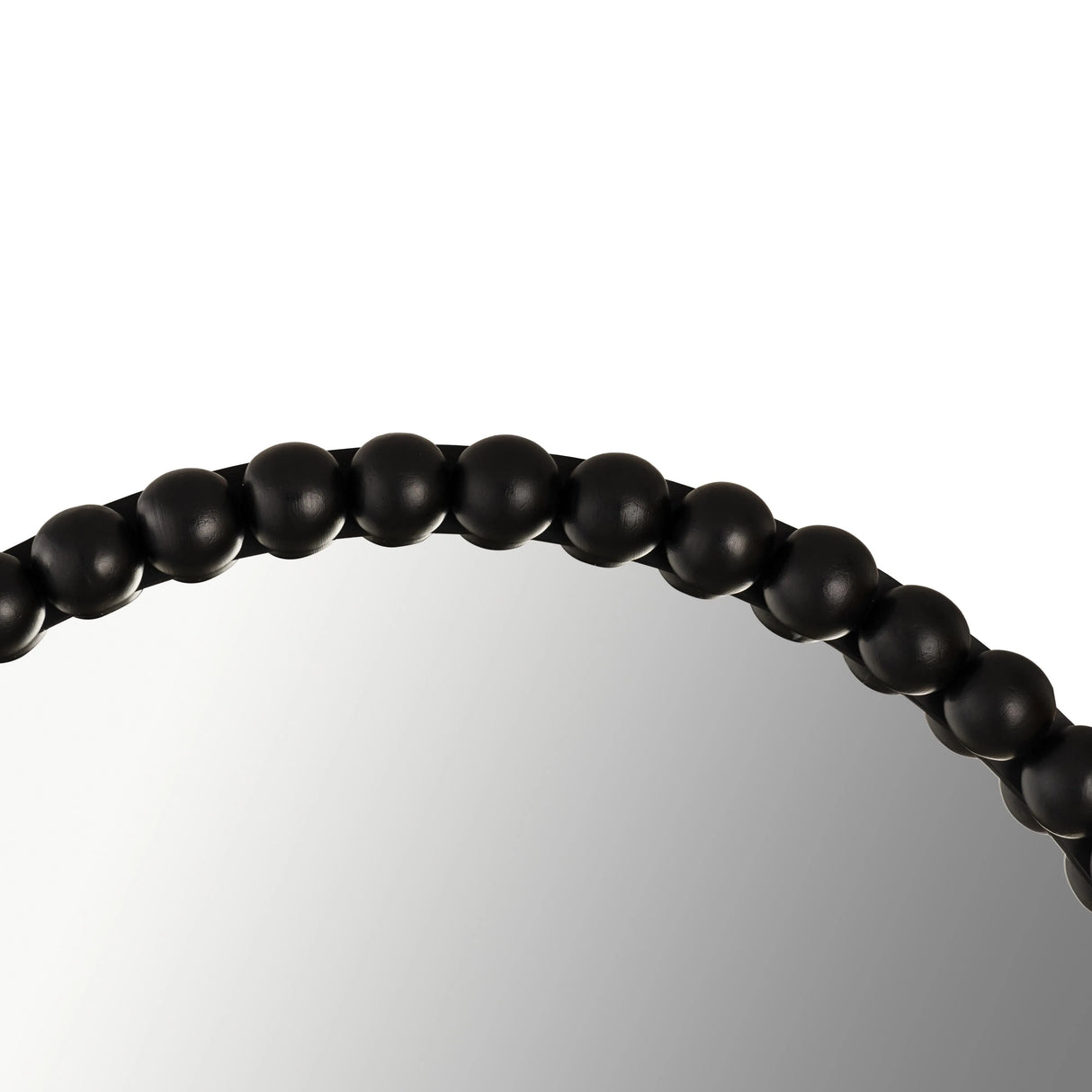 Baria Wooden Round Wall Mirror by TOV Furniture at Eve Furniture