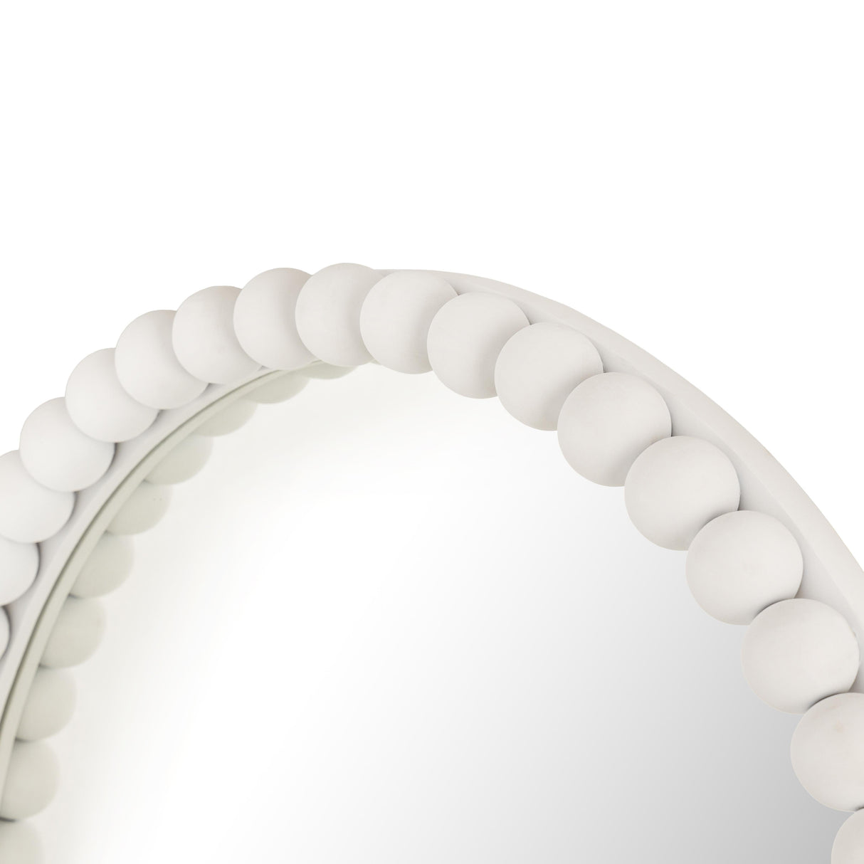 Baria Wooden Round Wall Mirror by TOV Furniture at Eve Furniture