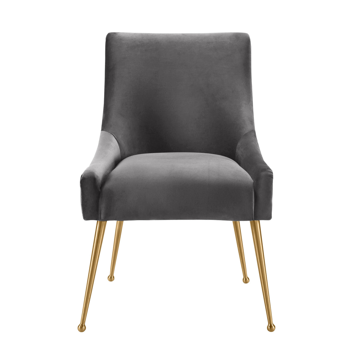 Beatrix Pleated Velvet Side Chair by TOV Furniture at Eve Furniture