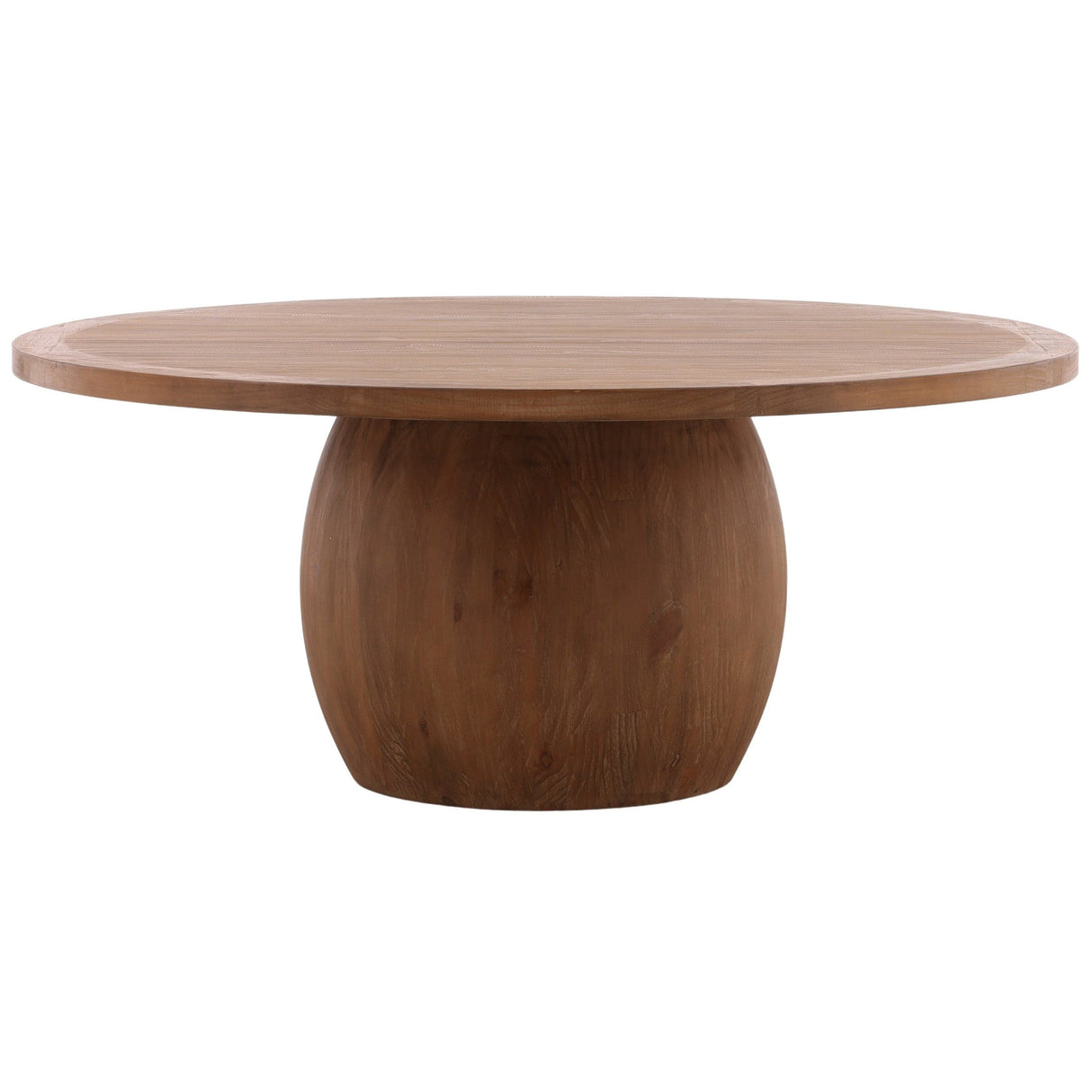 Belize Dining Table, Brown by Dovetail at Eve Furniture